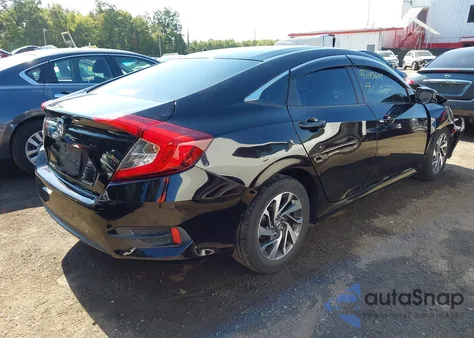 2016 Honda Civic Ex z USA, uszkodzony, nr VIN 19XFC2F77GE217421